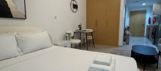 ASHRI HH Spacious Studio in May Residence JVC