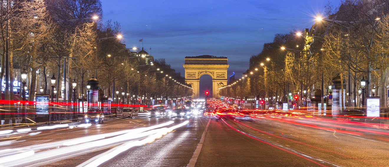 arc de triomphe in parijs