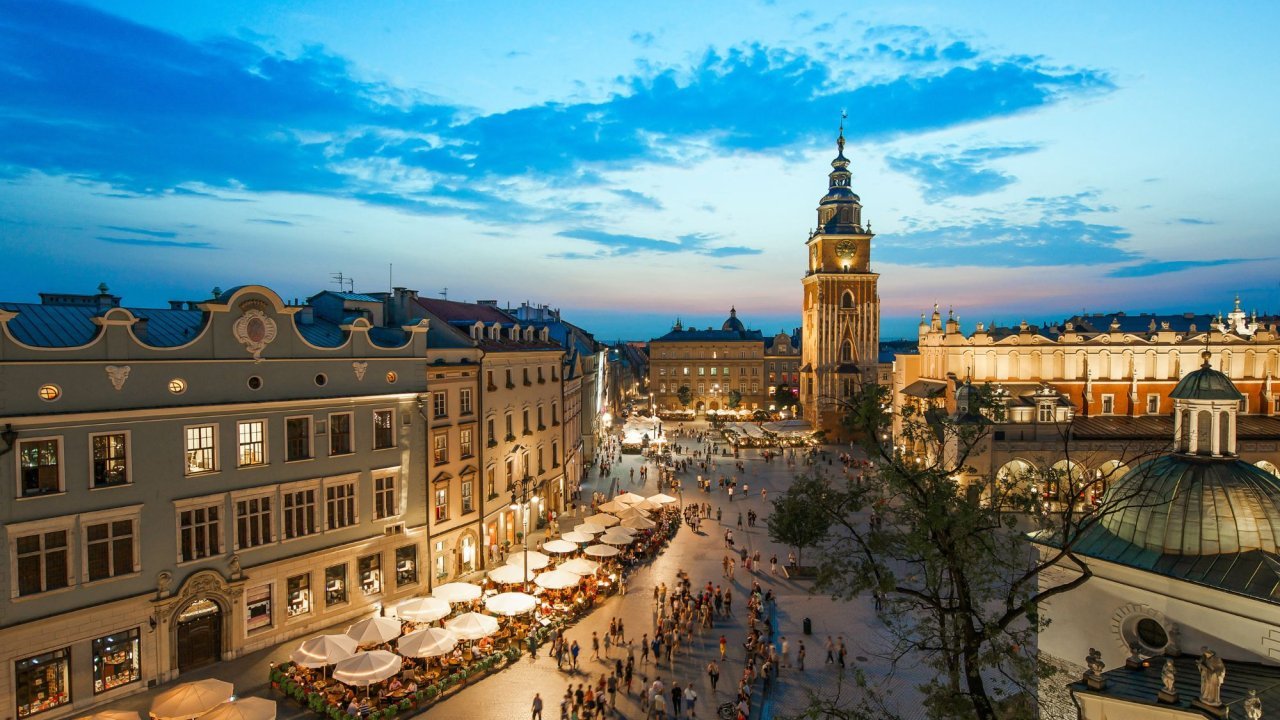 Garden Square Hotel - Vlucht + Hotel Krakau