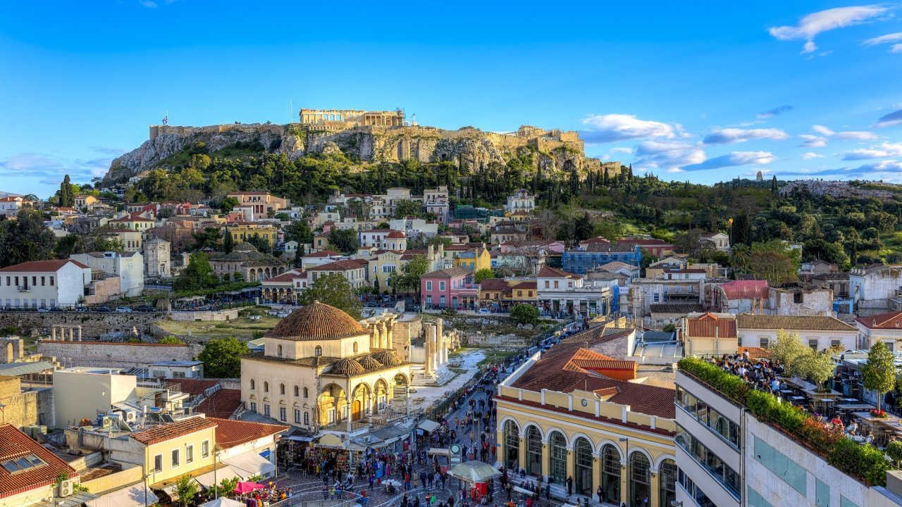 Brown Kubic - Vlucht + Hotel Athene