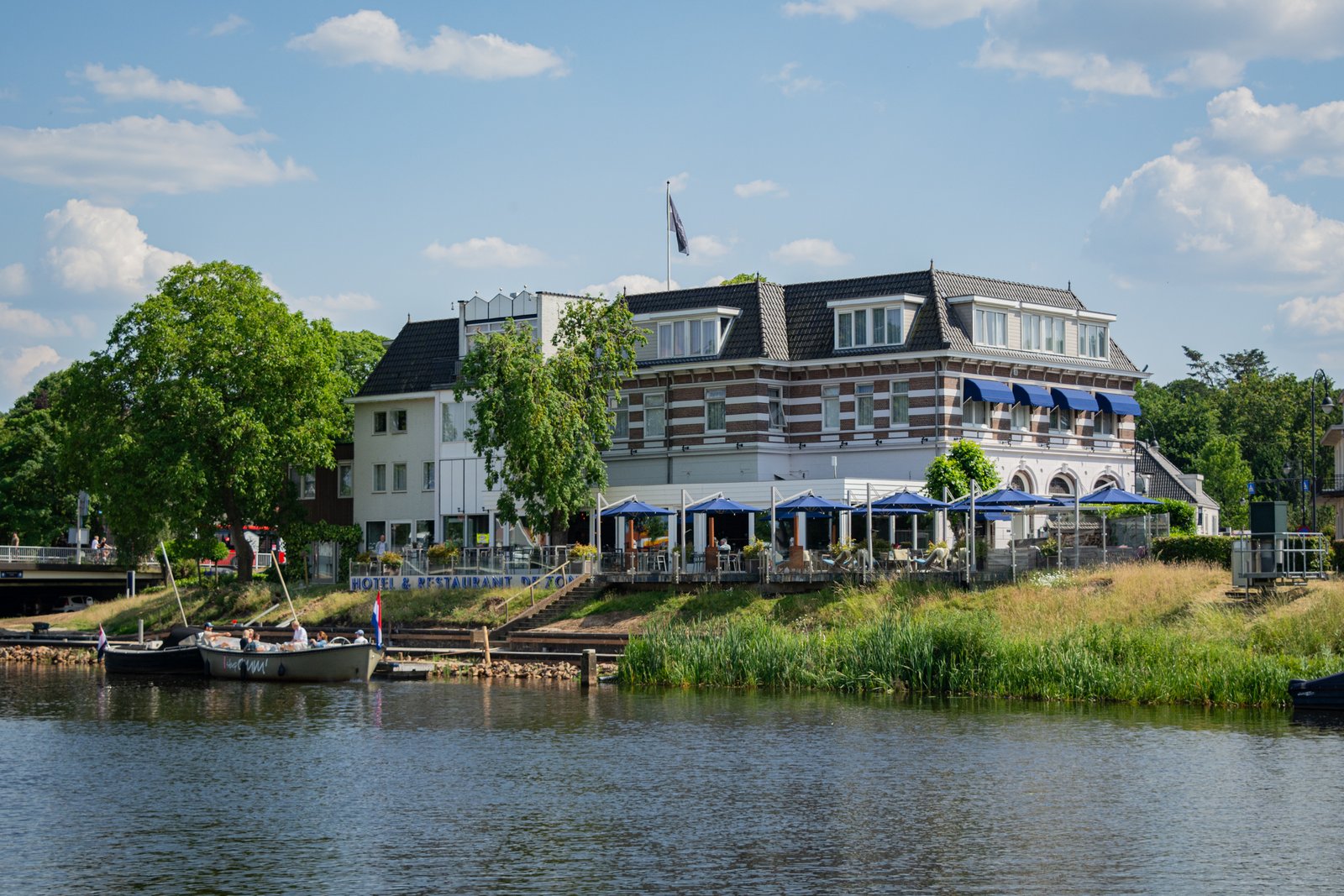 Hotel De Zon | Geniet van een 3 daags verblijf aan de oevers van de Vecht | incl. 3-gangendiner