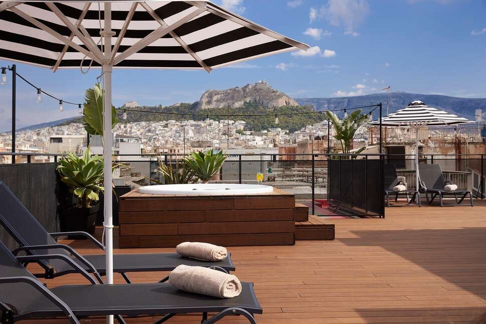 Max Brown Downtown - Vlucht + hotel Athene