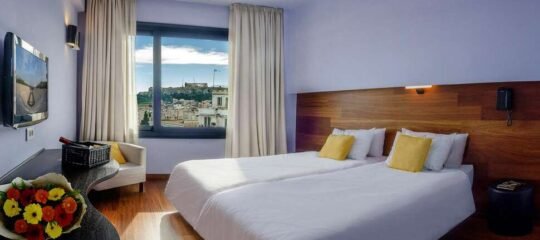 Athens Center Square Hotel - Vlucht + hotel Athene