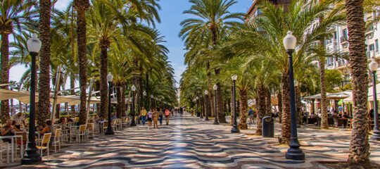 Passeig Esplanada d'Espanya Alicante