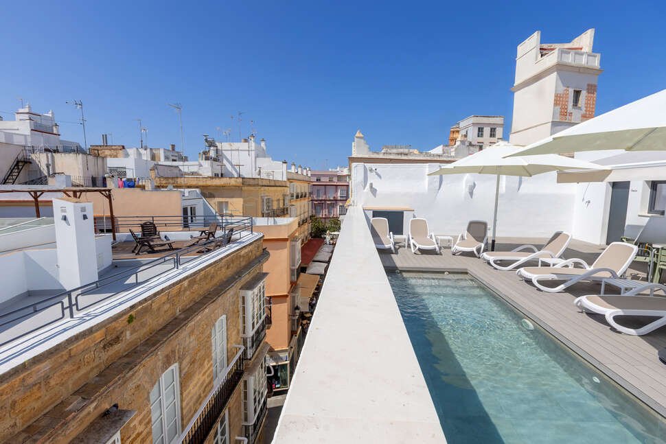 Soho Boutique Columela - Vlucht + hotel Cádiz