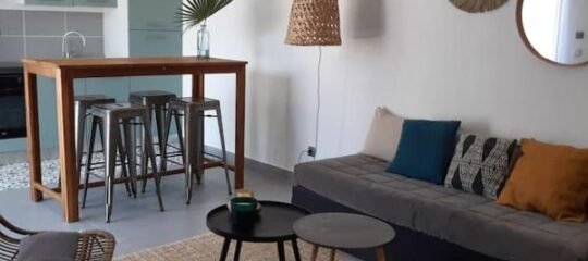 Grand studio avec patio