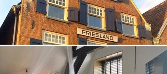 Vintage appartement in Pakhuis Friesland in centrum
