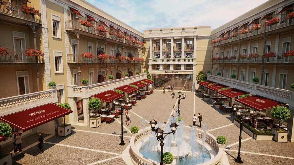 Palazzo Doglio - Vlucht + hotel Cagliari